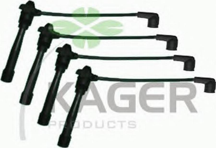 Kager 64-0478 - Augstsprieguma vadu komplekts www.autospares.lv