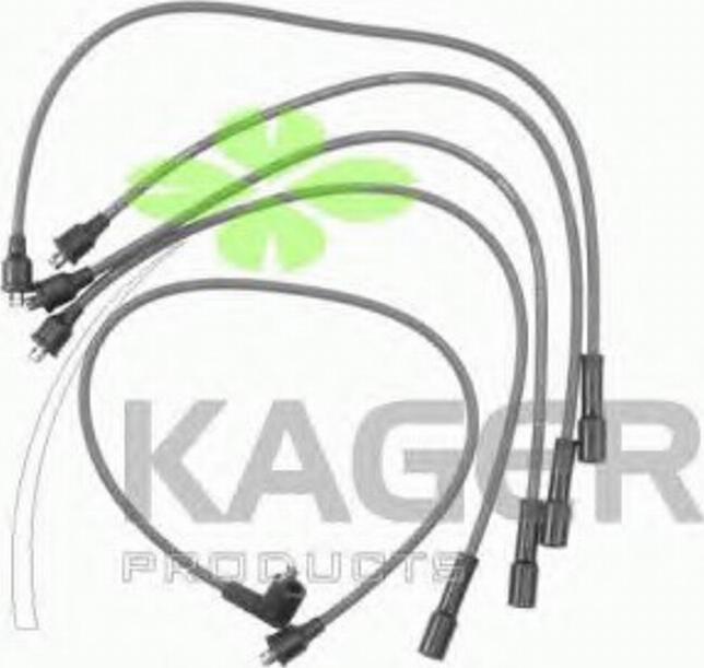 Kager 64-0173 - Augstsprieguma vadu komplekts www.autospares.lv