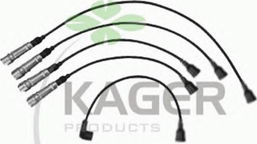 Kager 64-0387 - Augstsprieguma vadu komplekts www.autospares.lv