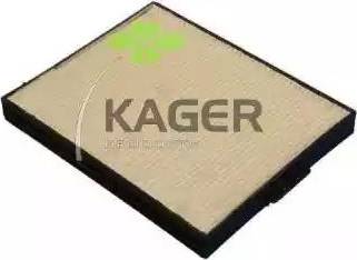 Kager 09-0087 - Gaisa filtrs www.autospares.lv