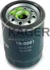 Kager 10-0051 - Eļļas filtrs www.autospares.lv