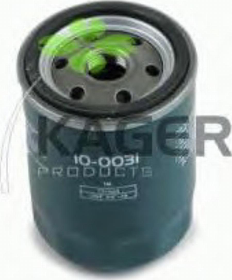 Kager 100031 - Eļļas filtrs www.autospares.lv