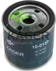 Kager 10-0137 - Oil Filter www.autospares.lv