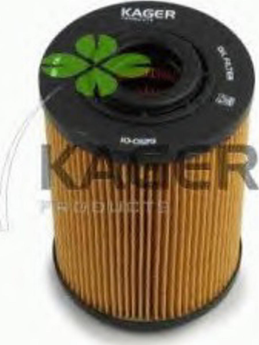 Kager 100129 - Eļļas filtrs www.autospares.lv