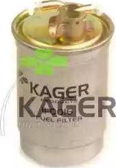 Kager 11-0016 - Degvielas filtrs www.autospares.lv