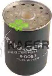 Kager 11-0033 - Degvielas filtrs www.autospares.lv