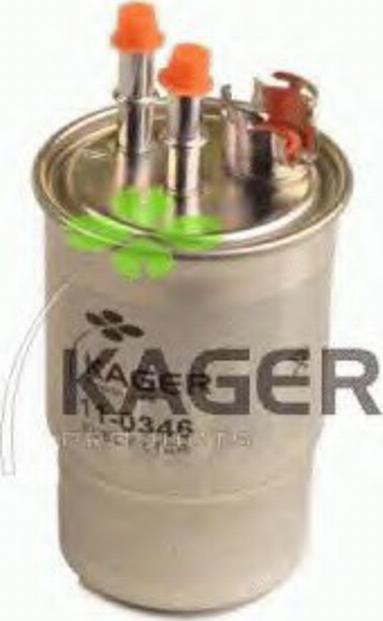 Kager 11-0346 - Degvielas filtrs www.autospares.lv