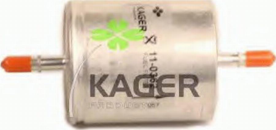 Kager 11-0362 - Degvielas filtrs www.autospares.lv