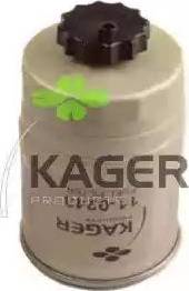 Kager 11-0243 - Degvielas filtrs www.autospares.lv