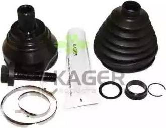 Kager 13-1524 - Šarnīru komplekts, Piedziņas vārpsta www.autospares.lv