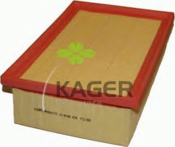 Kager 12-0180 - Gaisa filtrs www.autospares.lv