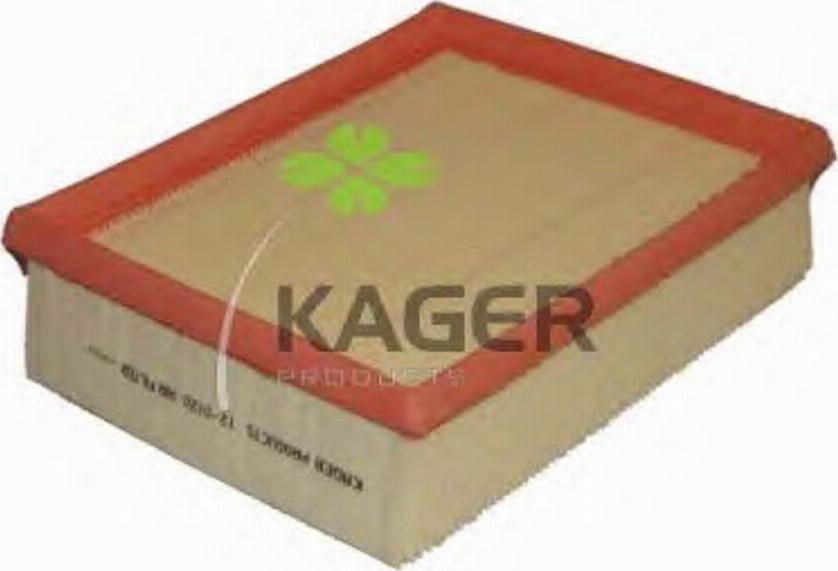 Kager 12-0120 - Gaisa filtrs www.autospares.lv