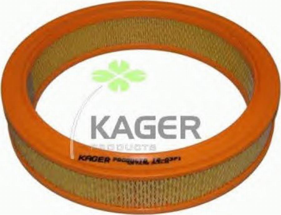 Kager 12-0371 - Gaisa filtrs www.autospares.lv