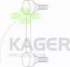 Kager 850650 - Stiepnis / Atsaite, Stabilizators www.autospares.lv