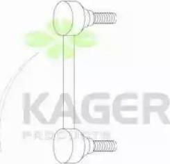 Kager 850258 - Stiepnis / Atsaite, Stabilizators autospares.lv