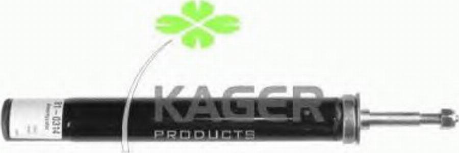 Kager 81-0314 - Amortizators www.autospares.lv