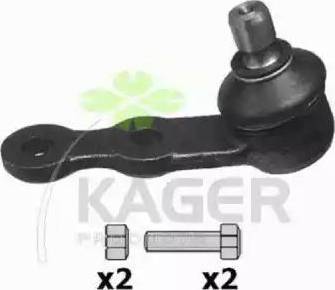 Kager 880192 - Balst / Virzošais šarnīrs autospares.lv