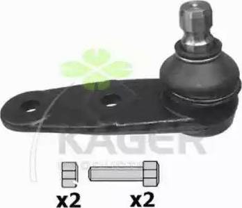 Kager 880342 - Ball Joint www.autospares.lv