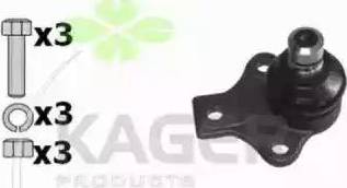 Kager 880289 - Balst / Virzošais šarnīrs www.autospares.lv