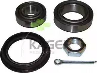 Kager 83-0511 - Подшипник ступицы колеса, комплект www.autospares.lv