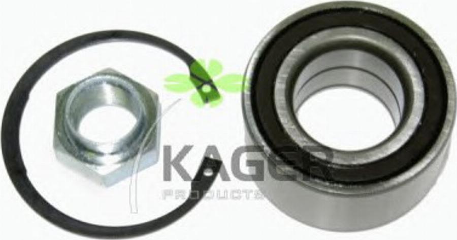 Kager 83-0804 - Подшипник ступицы колеса, комплект www.autospares.lv