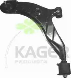 Kager 870485 - Neatkarīgās balstiekārtas svira, Riteņa piekare www.autospares.lv