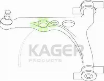 Kager 870110 - Balst / Virzošais šarnīrs www.autospares.lv