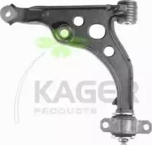 Kager 870823 - Neatkarīgās balstiekārtas svira, Riteņa piekare www.autospares.lv