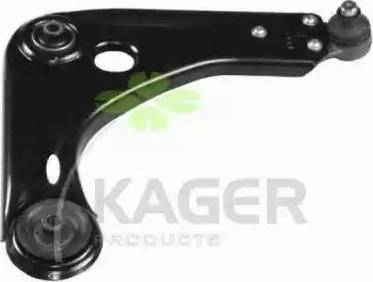 Kager 870364 - Neatkarīgās balstiekārtas svira, Riteņa piekare www.autospares.lv