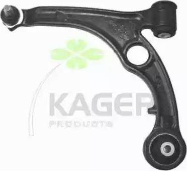 Kager 870749 - Рычаг подвески колеса www.autospares.lv