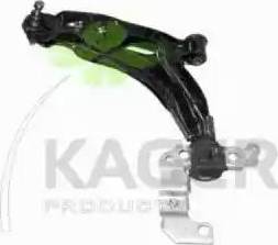 Kager 870745 - Neatkarīgās balstiekārtas svira, Riteņa piekare www.autospares.lv