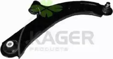 Kager 871406 - Neatkarīgās balstiekārtas svira, Riteņa piekare www.autospares.lv