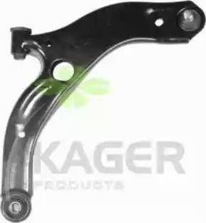 Kager 871223 - Neatkarīgās balstiekārtas svira, Riteņa piekare www.autospares.lv