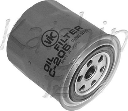 Kaishin C206 - Oil Filter www.autospares.lv