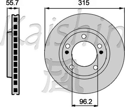 Kaishin CBR450 - Bremžu diski www.autospares.lv