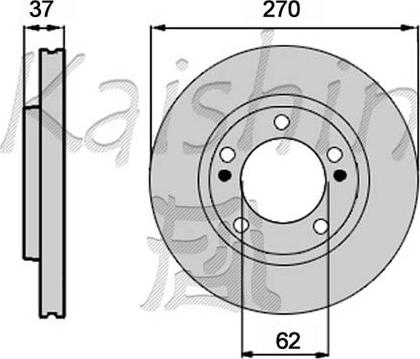 Kaishin CBR350 - Bremžu diski www.autospares.lv