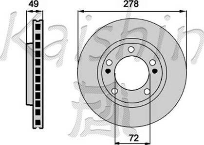 Kaishin CBR220 - Bremžu diski www.autospares.lv