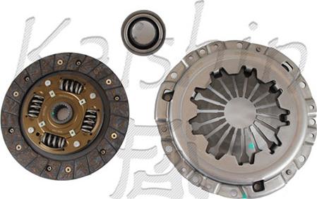 Kaishin EC037 - Комплект сцепления www.autospares.lv