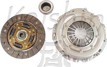 Kaishin EC022 - Комплект сцепления www.autospares.lv