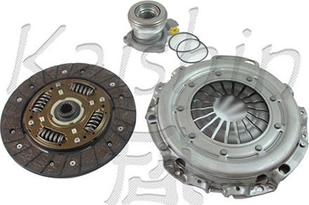 Kaishin EC124 - Комплект сцепления www.autospares.lv