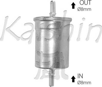 Kaishin FC1119 - Fuel filter www.autospares.lv