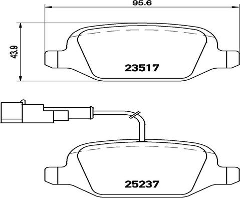 Kaishin FK20019 - Bremžu uzliku kompl., Disku bremzes autospares.lv