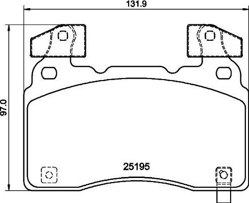 Kaishin FK20166 - Bremžu uzliku kompl., Disku bremzes www.autospares.lv