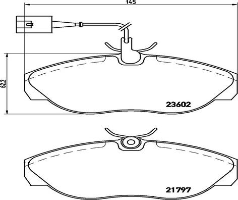 Kaishin FK20306 - Bremžu uzliku kompl., Disku bremzes www.autospares.lv