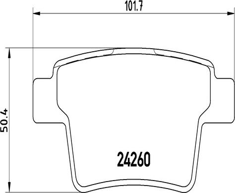 Kaishin FK20320 - Bremžu uzliku kompl., Disku bremzes autospares.lv