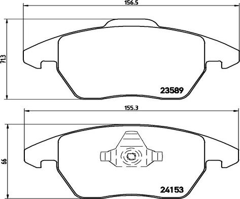 Kaishin FK20299 - Bremžu uzliku kompl., Disku bremzes www.autospares.lv