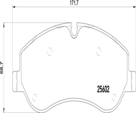 Kaishin FK20206 - Bremžu uzliku kompl., Disku bremzes autospares.lv