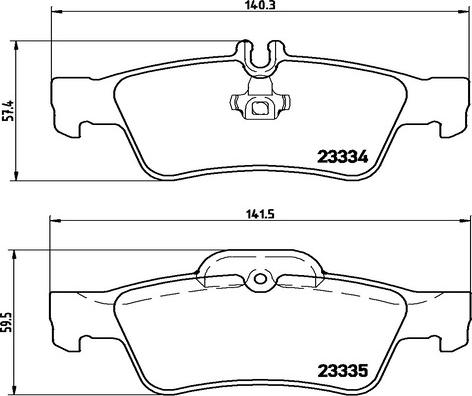 Kaishin FK20230 - Bremžu uzliku kompl., Disku bremzes autospares.lv