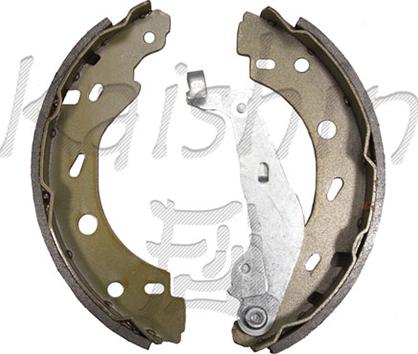 Kaishin K10002 - Комплект тормозных колодок, барабанные www.autospares.lv