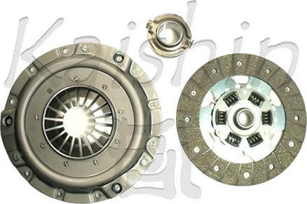 Kaishin KZ017-K - Комплект сцепления www.autospares.lv